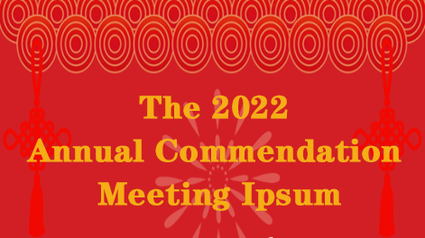 [Ambition - Casting Brilliance Together] The 2022 Annual Commendation Meeting Of Zhou Xiang