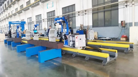 Intelligent Manufacturing丨zhouxiang Robot Welding Workstation